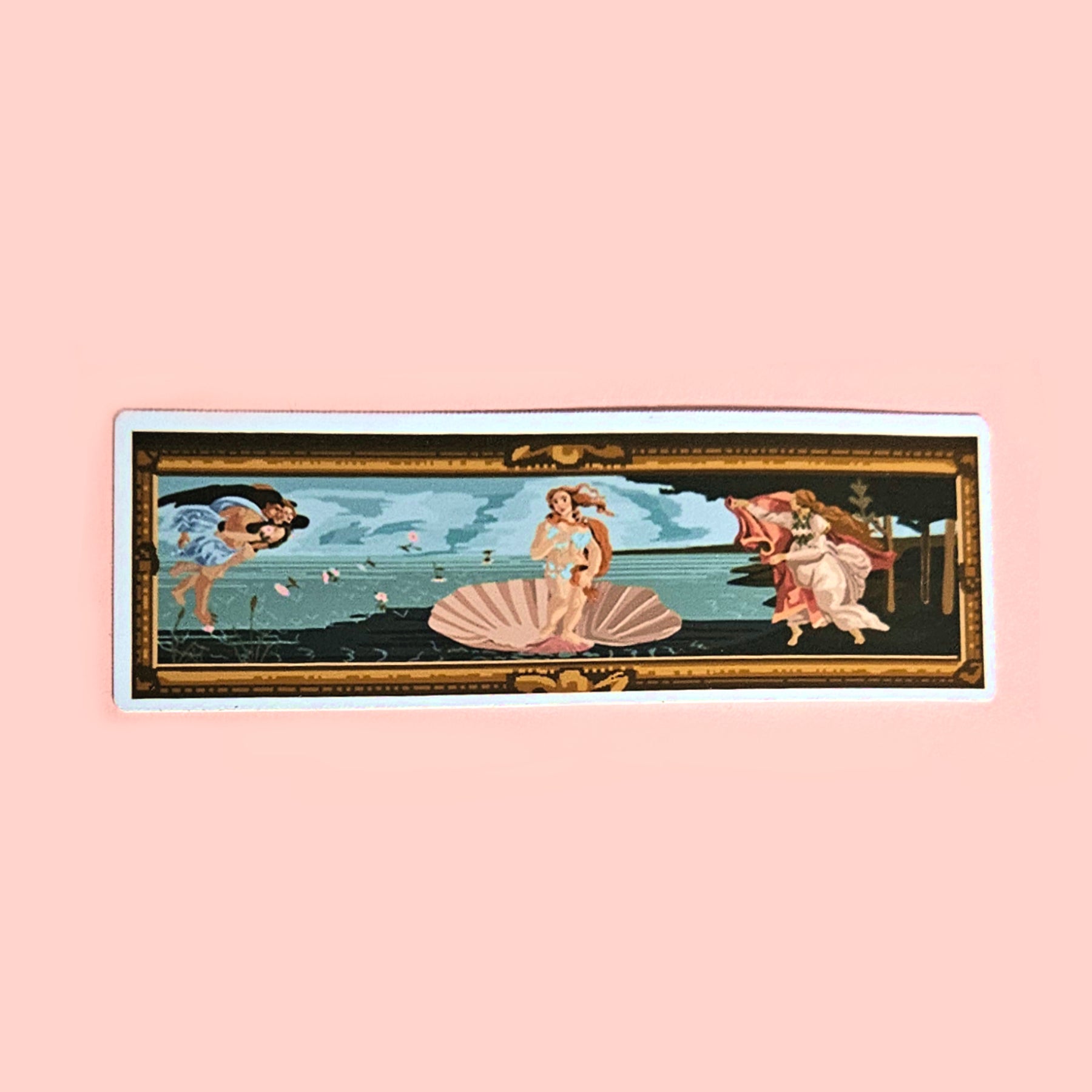 Pixelated Birth of Venus Vinyl Sticker 4"