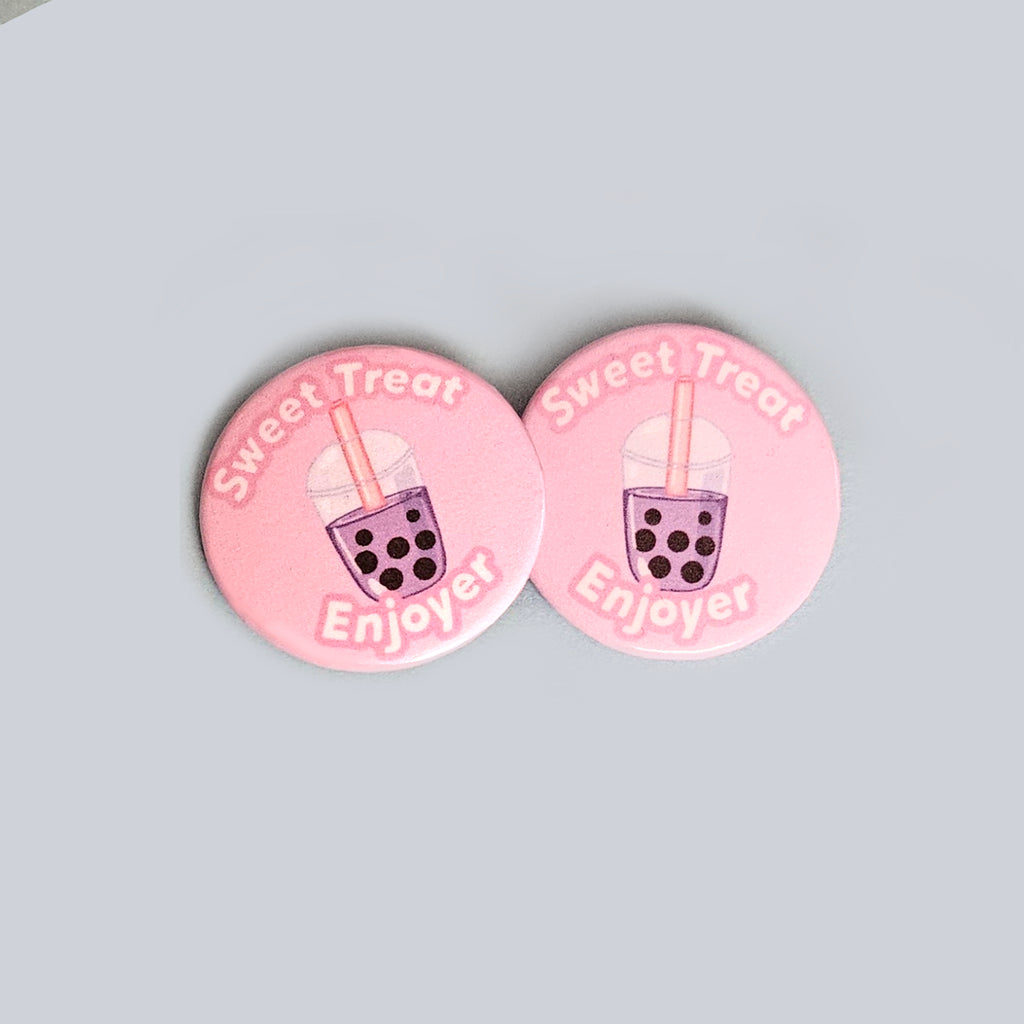 Sweet Treat Enjoyer Small Buttons 1.45"