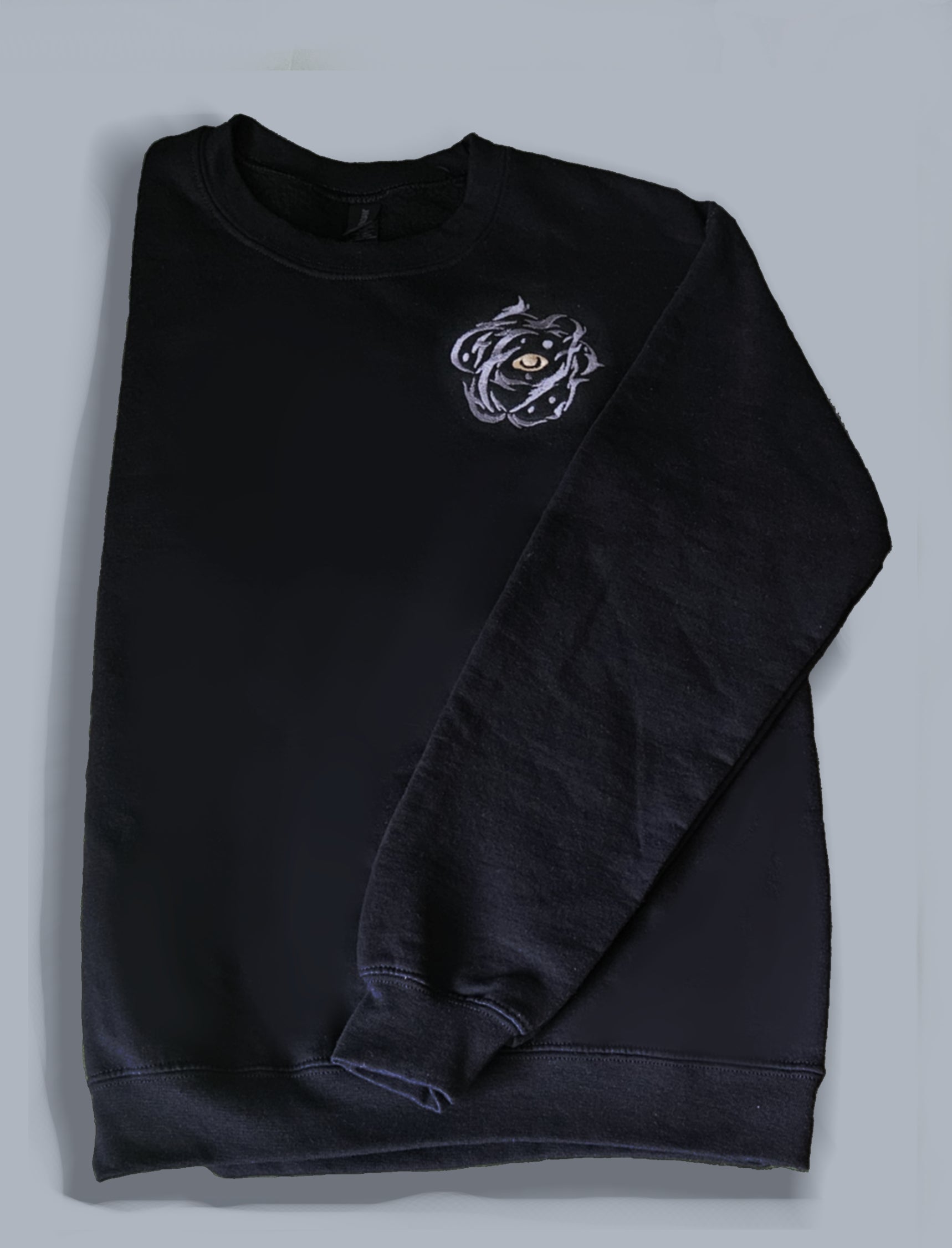 Biblically Accurate Angel Embroidered Sweater