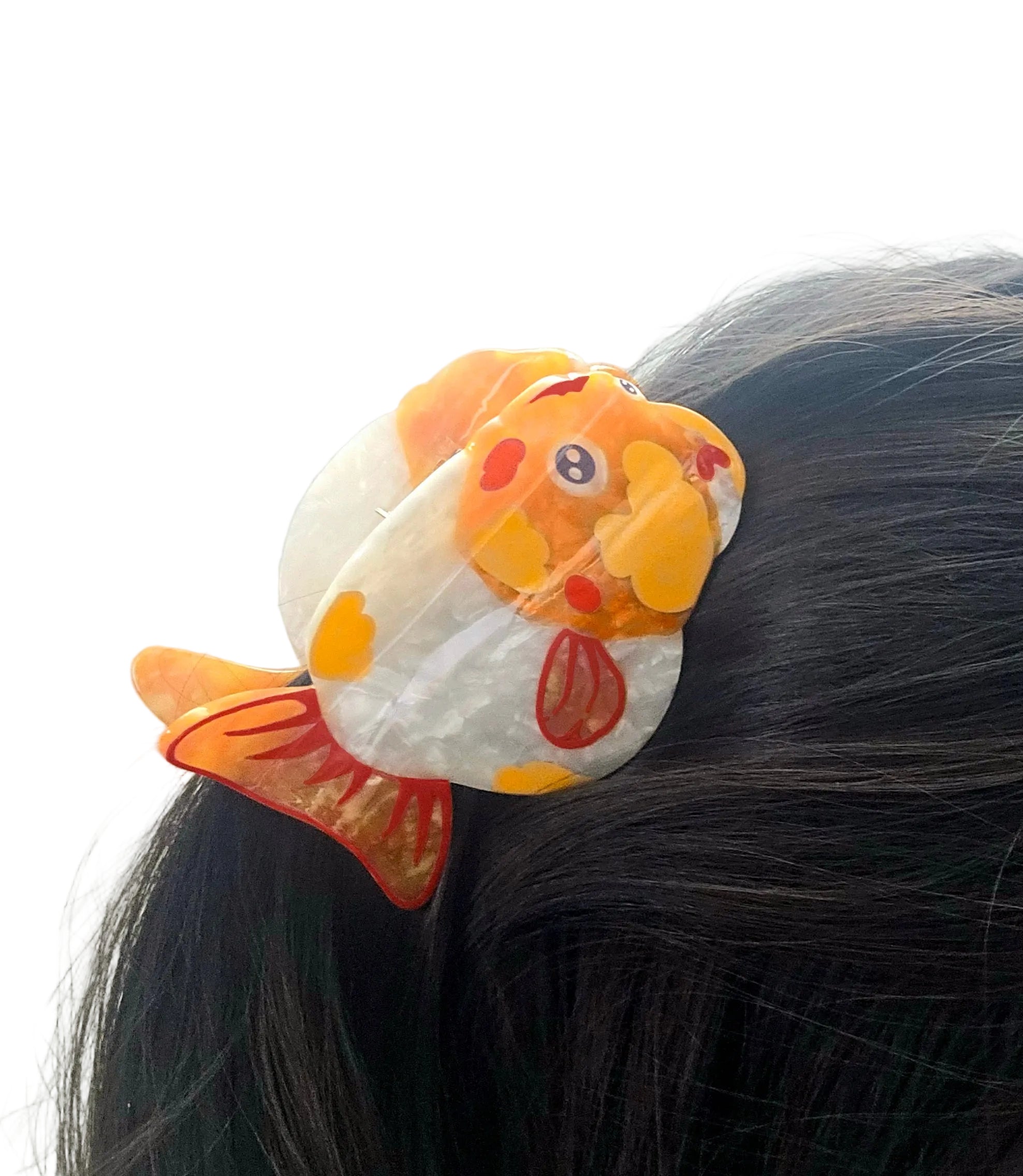 Sad Goldfish Claw Clip
