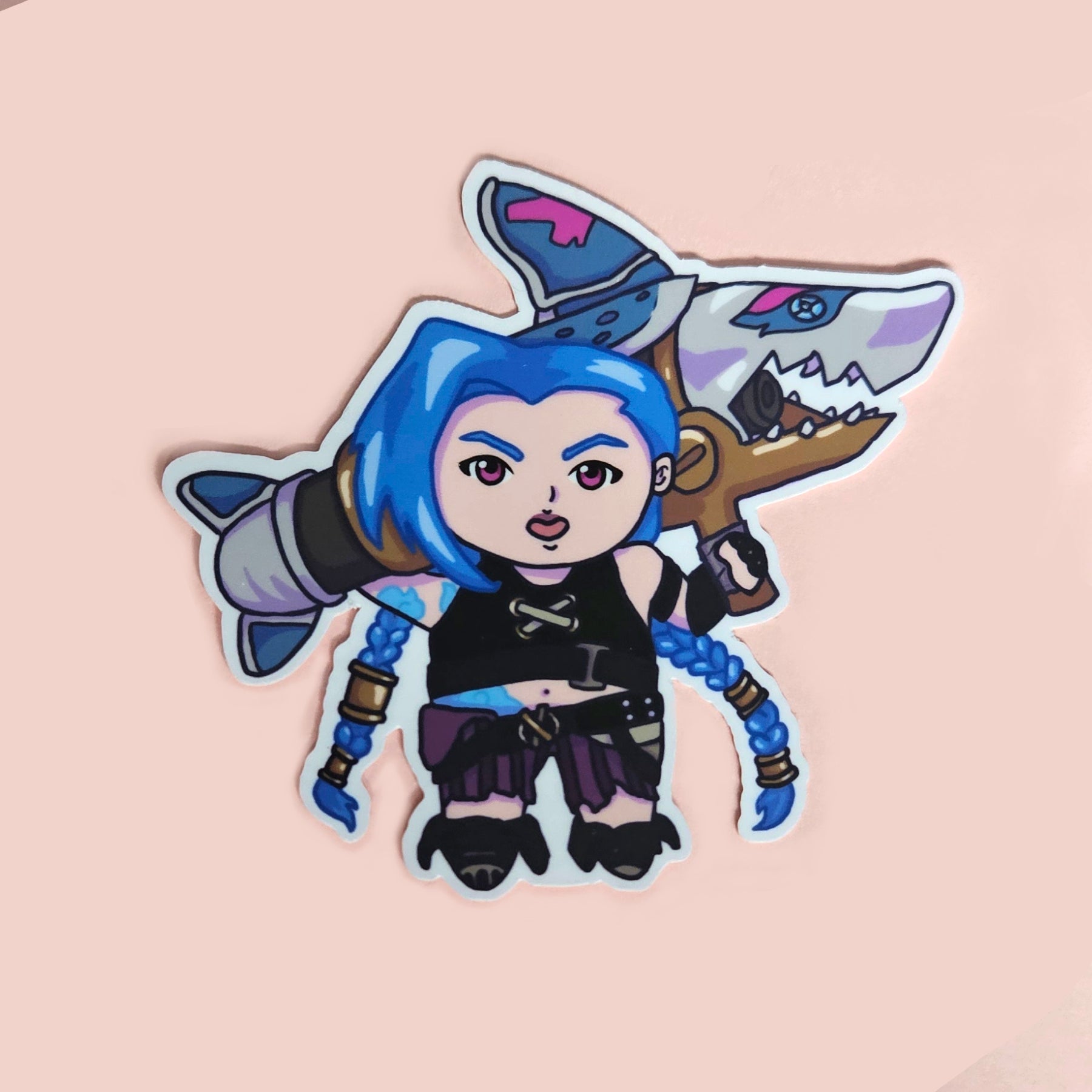 Arcane Jinx Vinyl Sticker 4"