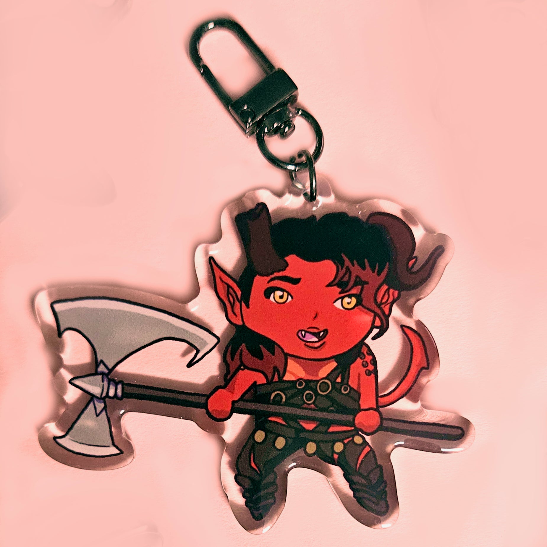 Baldurs Gate 3 Companion Keychains 3"