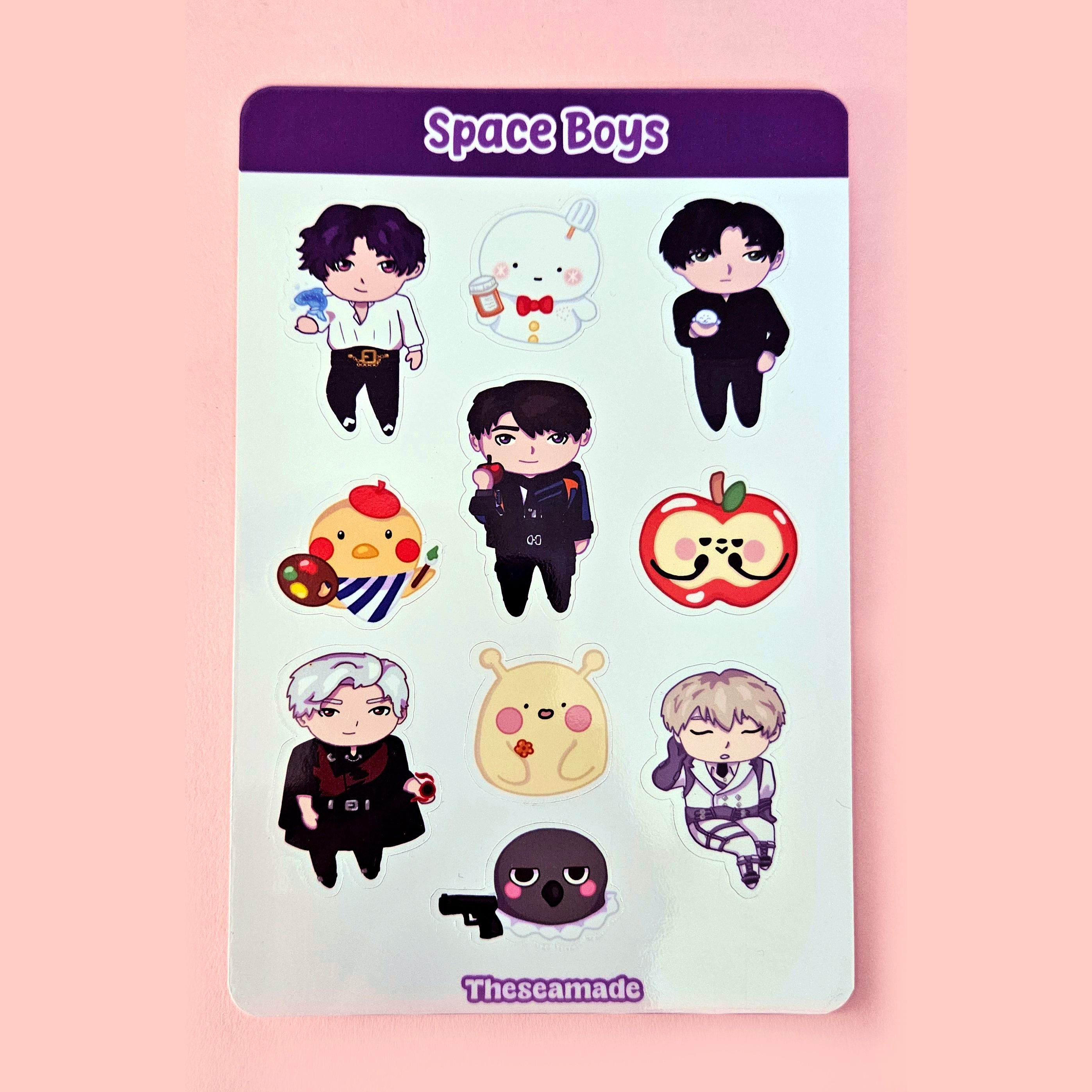 Love and Deepspace Vinyl Sticker Sheet