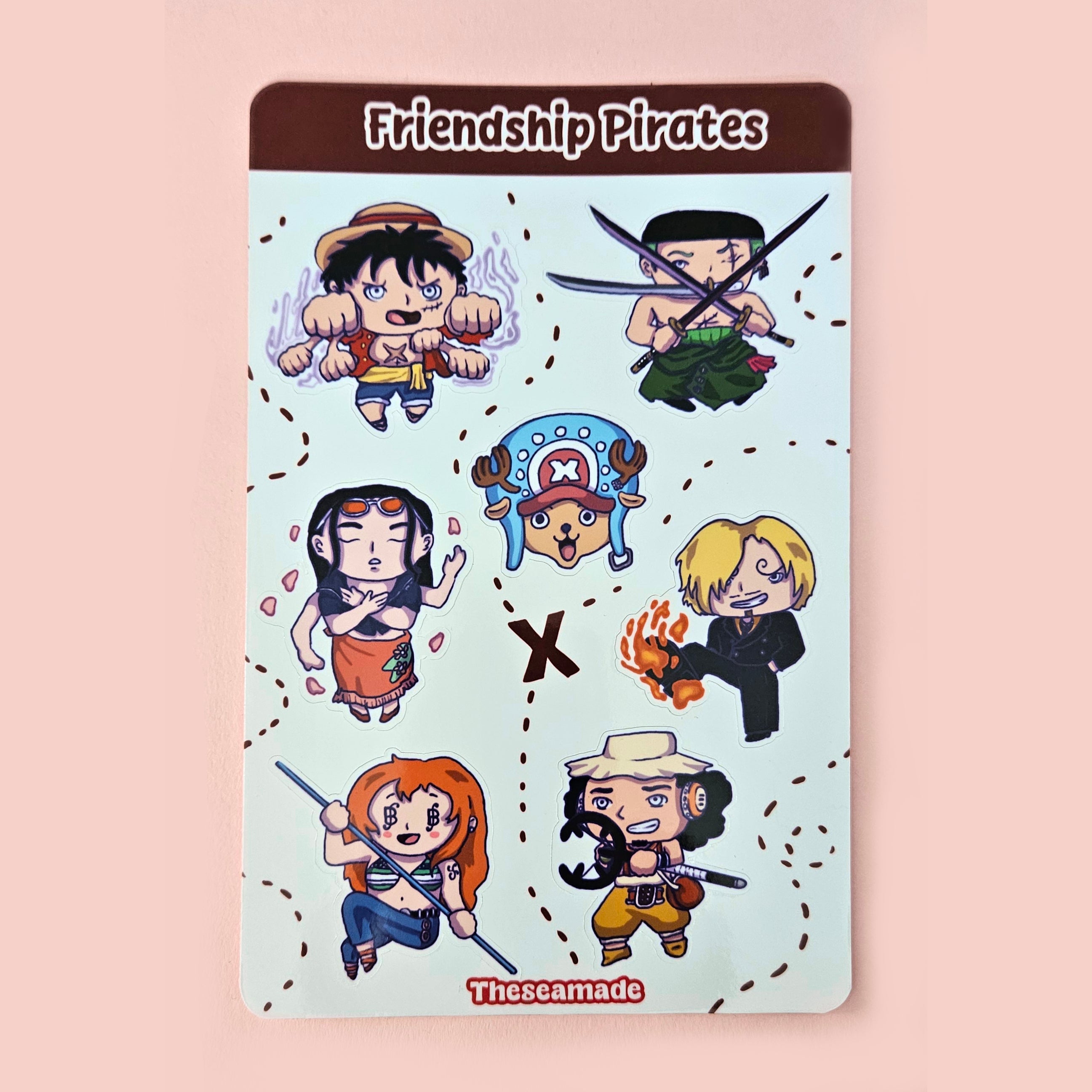 One Piece Vinyl Sticker Sheet