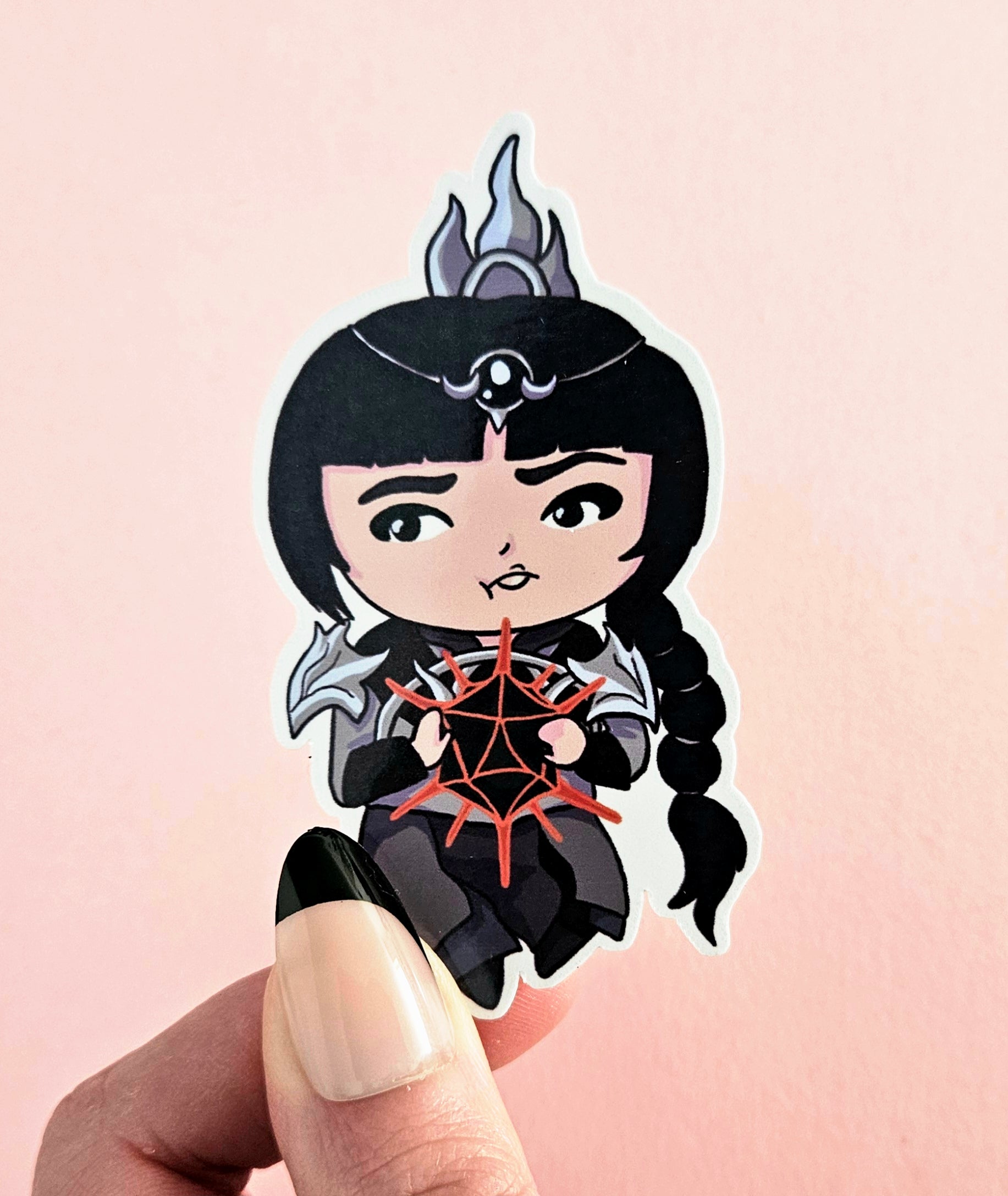 Baldurs Gate 3 Companions Vinyl Waterproof Stickers / Laezel, Karlach, Shadowheart, Gale, Astarion, Wyll