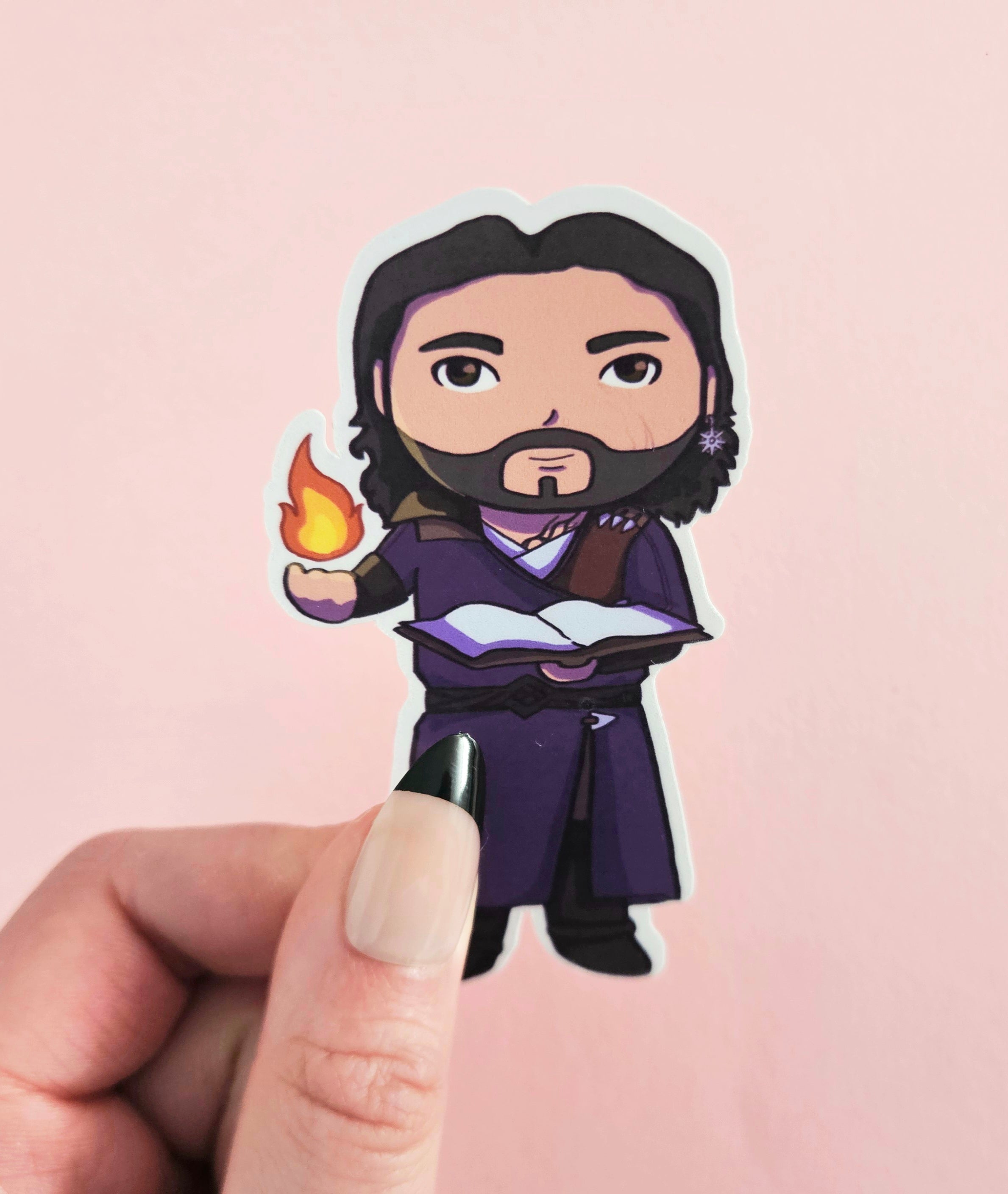 Baldurs Gate 3 Companions Vinyl Waterproof Stickers / Laezel, Karlach, Shadowheart, Gale, Astarion, Wyll