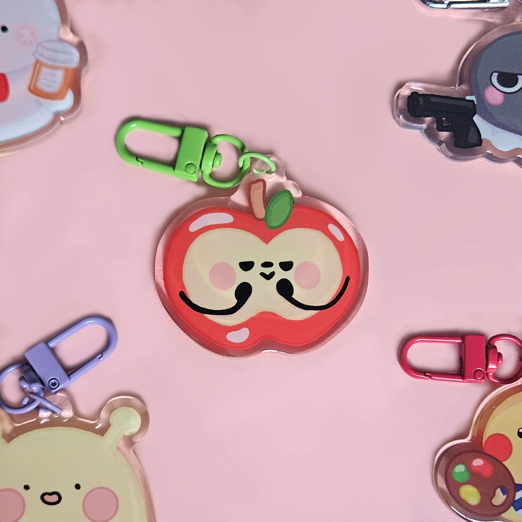 Love and Deepspace Mascot Keychains 2" Double Sided Epoxy Keychain